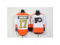 Men Philadelphia Flyers #17 Wayne Simmonds White 3rd Stitched NHL Jersey