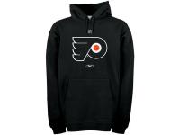 Men Philadelphia Flyers Reebok Primary Logo Pullover Hoodie - Black