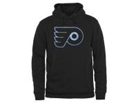 Men Philadelphia Flyers Rinkside Pond Hockey Pullover Hoodie - Black