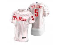 Men Philadelphia Phillies Nick Williams Nike White 2020 Jersey