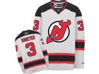 Men Reebok New Jersey Devils #3 Ken Daneyko Premier White Away NHL Jersey