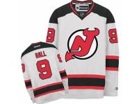 Men Reebok New Jersey Devils #9 Taylor Hall White Away NHL Jersey