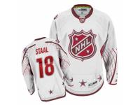Men Reebok New York Rangers #18 Marc Staal Premier White 2011 All Star NHL Jersey