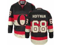 Men Reebok Ottawa Senators #68 Mike Hoffman Premier Black New Third NHL Jersey