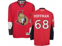 Men Reebok Ottawa Senators #68 Mike Hoffman Premier Red Home NHL Jersey