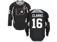 Men Reebok Philadelphia Flyers #16 Bobby Clarke Premier Black Practice NHL Jersey