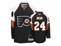 Men Reebok Philadelphia Flyers #24 Matt Read Premier Black Third NHL Jersey