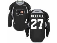 Men Reebok Philadelphia Flyers #27 Ron Hextall Premier Black Practice NHL Jersey