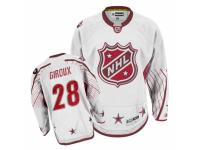 Men Reebok Philadelphia Flyers #28 Claude Giroux Premier White 2011 All Star NHL Jersey