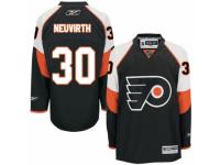 Men Reebok Philadelphia Flyers #30 Michal Neuvirth Premier Black Third NHL Jersey