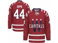 Men Reebok Washington Capitals #44 Brooks Orpik Premier Red 2015 Winter Classic NHL Jersey