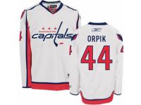 Men Reebok Washington Capitals #44 Brooks Orpik Premier White Away NHL Jersey