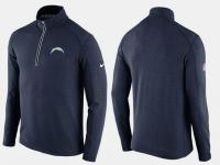 Men San Diego Chargers Nike Navy Blue Pullover Hoodie