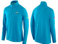 Men San Diego Chargers Nike Pullover Hoodie - Skyblue