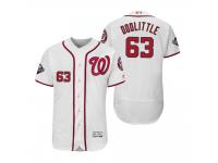 Men Sean Doolittle Washington Nationals White 2019 World Series Flex Base Jersey