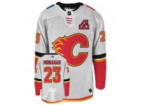 Men SEAN MONAHAN CALGARY FLAMES ADIDAS AWAY NHL HOCKEY JERSEY