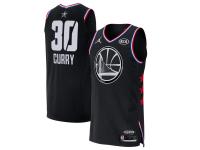 Men Stephen Curry Golden State Warriors Jordan Brand 2019 NBA All-Star Game Finished Authentic Jersey C Black