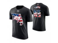 Men Tampa Bay Buccaneers Alex Cappa #65 Stars and Stripes 2018 Independence Day American Flag T-Shirt