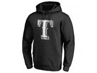 Men Texas Rangers Platinum Collection Pullover Hoodie Black