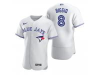 Men Toronto Blue Jays Cavan Biggio Nike White 2020 Jersey