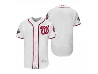 Men Washington Nationals White 2019 World Series Flex Base Jersey