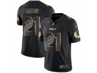 Men Washington Redskins #21 Sean Taylor Black Golden Edition 2019 Vapor Untouchable Limited Jersey