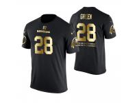 Men Washington Redskins Darrell Green #28 Metall Dark Golden Special Limited Edition Retired Player With Message T-Shirt