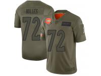 Men's #72 Limited Garett Bolles Camo Football Jersey Denver Broncos 2019 Salute to Service