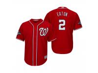 Men's Adam Eaton Washington Nationals Red 2019 World Series Champions Cool Base Jersey