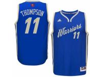 Men's Adidas Golden State Warriors #11 Klay Thompson Swingman Royal Blue 2015-16 Christmas Day NBA Jersey