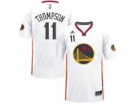 Men's Adidas Golden State Warriors #11 Klay Thompson White 2017 Chinese New Year NBA Jersey