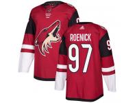 Men's Adidas Jeremy Roenick Authentic Burgundy Red Home NHL Jersey Arizona Coyotes #97