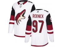 Men's Adidas Jeremy Roenick Authentic White Away NHL Jersey Arizona Coyotes #97