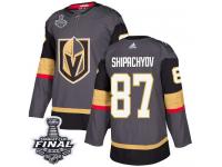 Men's Adidas Vegas Golden Knights #87 Vadim Shipachyov Gray Home Premier 2018 Stanley Cup Final NHL Jersey