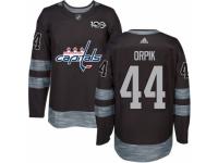 Men's Adidas Washington Capitals #44 Brooks Orpik Premier Black 1917-2017 100th Anniversary NHL Jersey