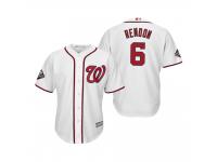 Men's Anthony Rendon Washington Nationals White 2019 World Series Bound Cool Base Jersey