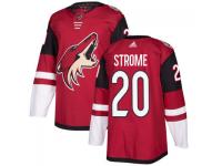 Men's Arizona Coyotes # 20 Dylan Strome adidas Maroon Authentic Jersey 2017