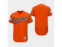 Men's Baltimore Orioles 2019 Spring Training Orange Flex Base Jersey