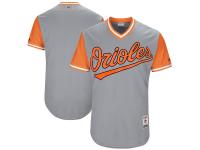 Men's Baltimore Orioles Majestic Gray 2017 Players Weekend Team Jersey