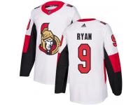 Men's Bobby Ryan Authentic White Reebok Jersey NHL Ottawa Senators #9 Away