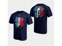 Men's Boston Red Sox 2019 Spring Training #16 Navy Andrew Benintendi Majestic T-Shirt