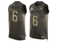 Men's Brandon Doughty #6 Nike Green Jersey - NFL Miami Dolphins Salute to Service Tank Top