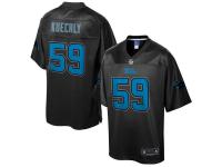 Men's Carolina Panthers #59 Luke Kuechly Pro Line Black Reverse Fashion Jersey
