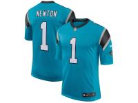 Men's Carolina Panthers Cam Newton Nike Blue Classic Limited Player Jersey