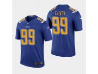 Men's Chargers #99 Jerry Tillery 2019 NFL Draft Color Rush Legend Jersey - Royal