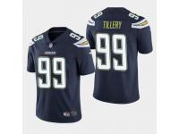 Men's Chargers #99 Jerry Tillery 2019 NFL Draft Vapor Limited Jersey - Navy