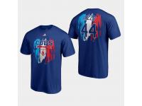 Men's Chicago Cubs 2019 Spring Training #44 Royal Anthony Rizzo Majestic T-Shirt