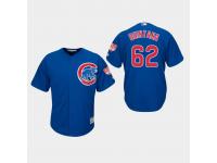 Men's Chicago Cubs 2019 Spring Training #62 Royal Jose Quintana Cool Base Jersey