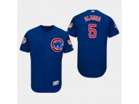 Men's Chicago Cubs 2019 Spring Training Albert Almora Jr Flex Base Jersey Royal