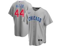 Men's Chicago Cubs Anthony Rizzo Nike Gray Road 2020 Player Jersey